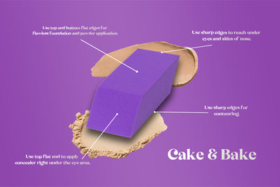 Cake and Bake® Makeup Wedge Sponge