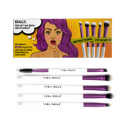 Instructional Eye Brush Kit